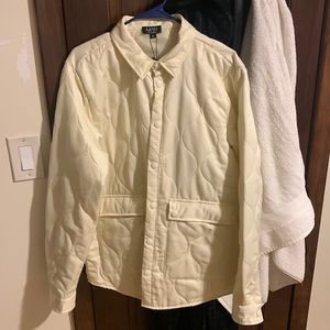 Quilted BoohooMAN shirt jacket